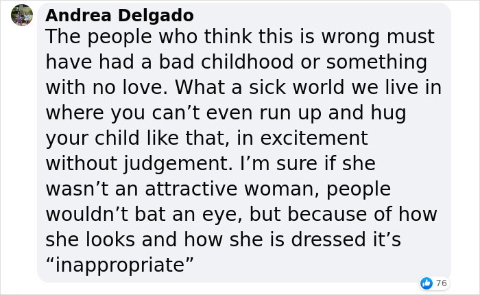 Proud Mom Claps Back After Photo Of Her Hugging Son Post-Game Raises Eyebrows Proud Mom Claps Back After Photo Of Her Hugging Son Post-Game Raises Eyebrows