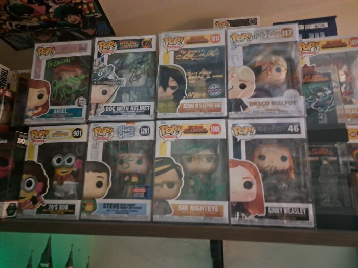 Autographed Funko Pops!