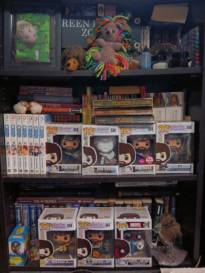 Bob Ross Funkos And Our Green Zone Memorial