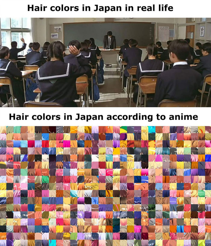 Real Japan vs. Anime