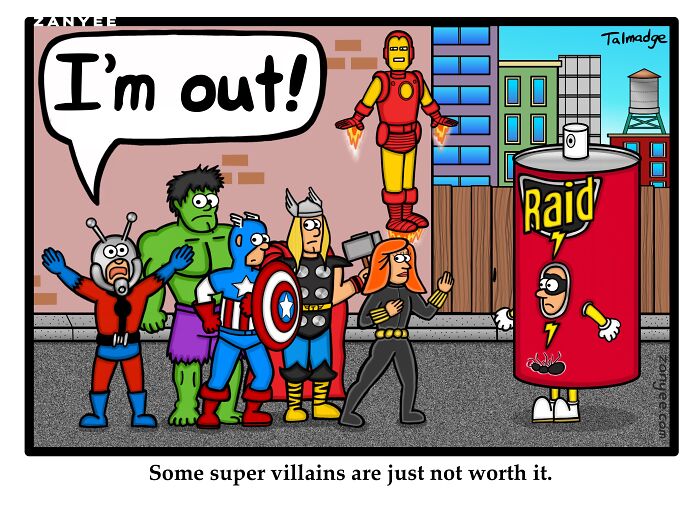 Superheroes And Raid