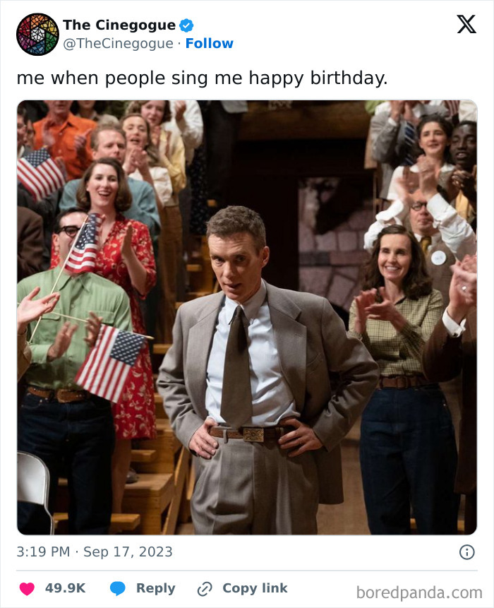 Me When People Sing Me Happy Birthday meme