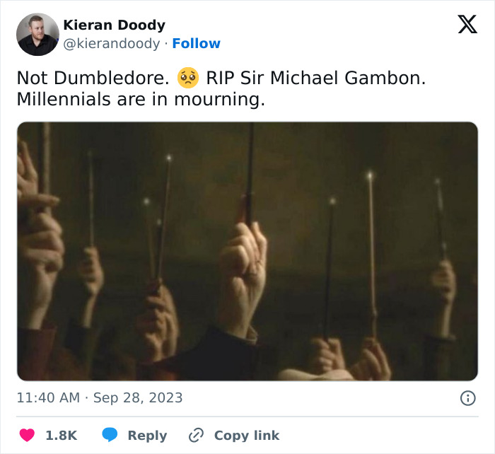 Daniel Radcliffe, JK Rowling And Other Celebs Pay Moving Tributes To Dumbledore Star Michael Gambon Daniel Radcliffe, JK Rowling And Other Celebs Pay Moving Tributes To Dumbledore Star Michael Gambon