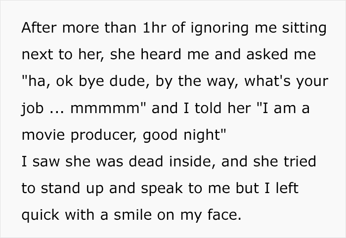 Egocentric Actress Ruins A Party For This Guy, So He Makes Her “Dead Inside” Right Before Leaving Egocentric Actress Ruins A Party For This Guy, So He Makes Her “Dead Inside” Right Before Leaving