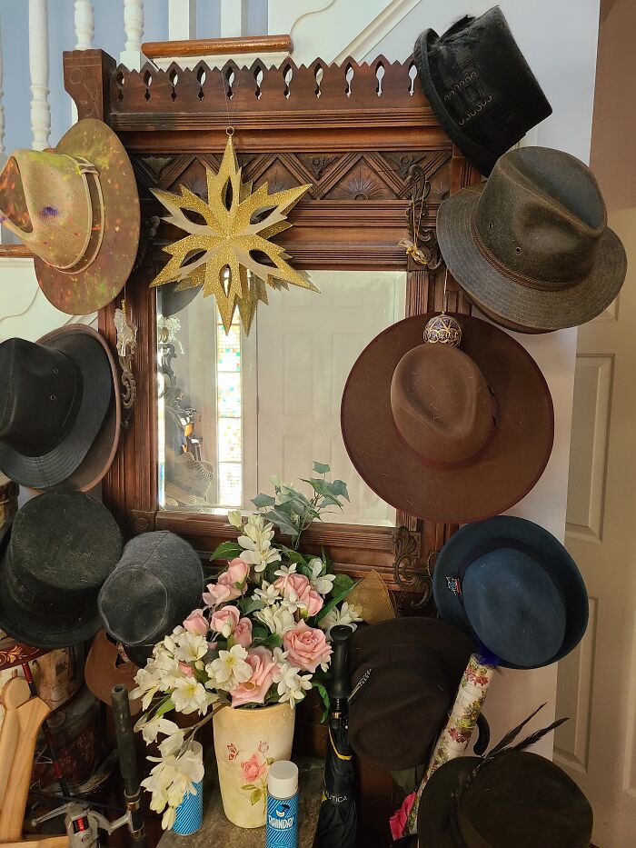Victorian Hall Stand - Hats Are Not Antique