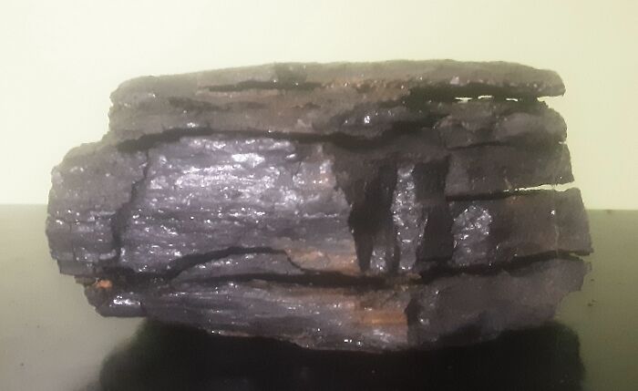 A Lump Of Coal, Millions Of Years Old, From From My Grandparents Property. Can't Get Much Older Than That!