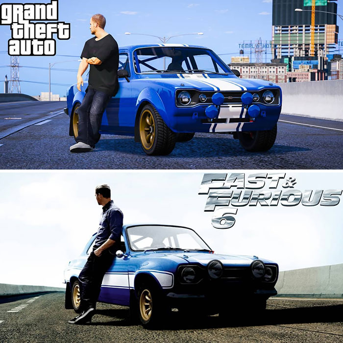 Grand Theft Auto vs. Fast And Furious 6