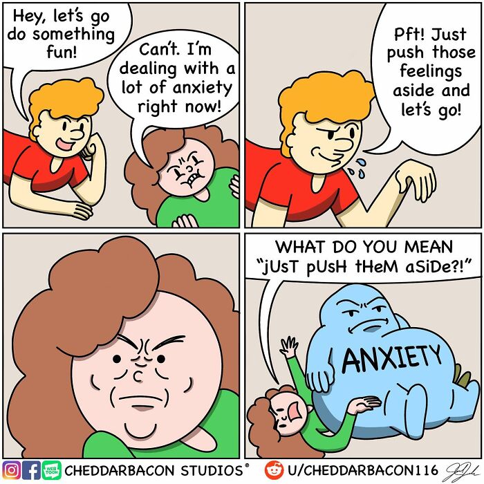 Anxiety comic