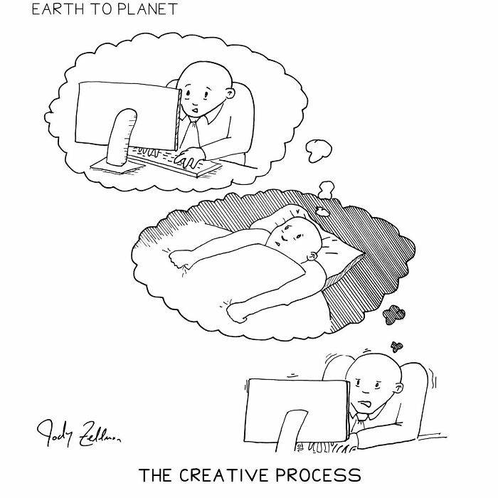 A comic about creative process