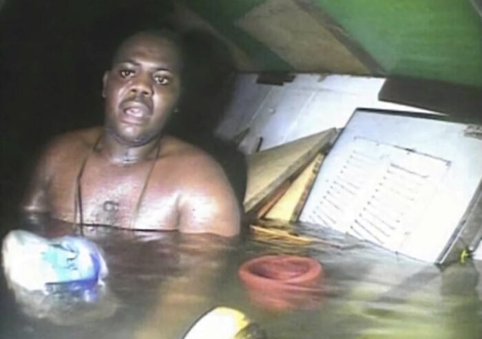 Harrison Okene Spent 60 Hours Underwater In Darkness After His Boat Capsized 20 Miles Off The Coast Of Nigeria And Sank To The Bottom Of The Ocean. He Was Discovered Alive By Divers Who Were Sent To Recover Dead Bodies