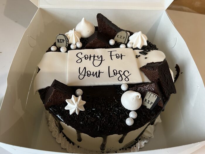 Today Is My Last Day Of Work At This Job, So I Brought In A Cake For Everyone