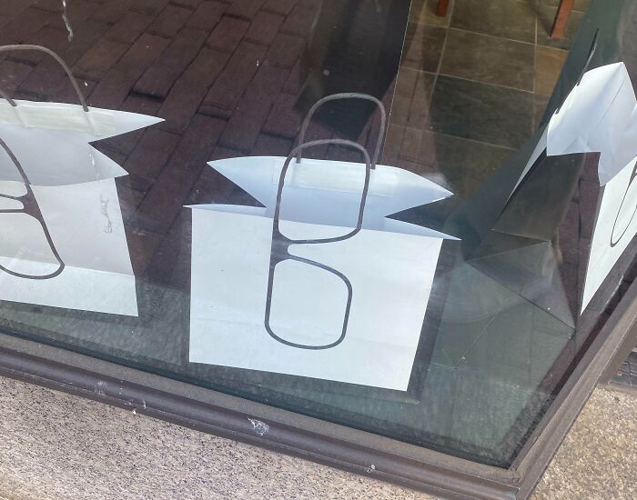 This Eyewear Shop's Bag