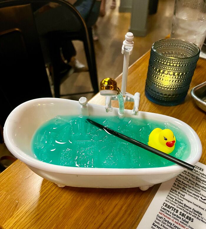 My Cocktail Came In A Bathtub. It’s Called "Duck Around And Find Out"