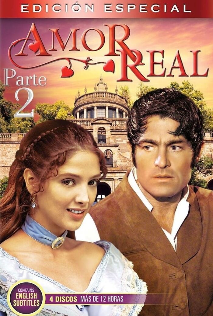 Poster for "Real Love" featuring Matilde and Manuel 