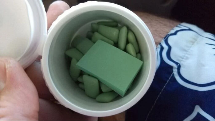 Japanese Gum Comes With A Pad Of Paper To Wrap It Up And Throw It Away Later