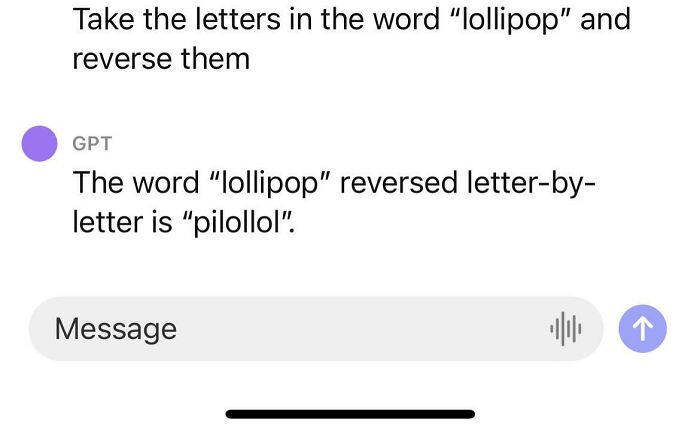Chatgpt Is Unable To Reverse Words