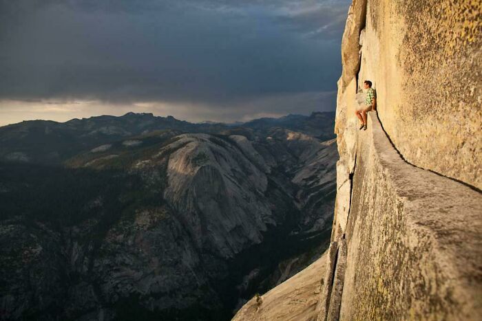 Observing The Landscape Of Yosemite