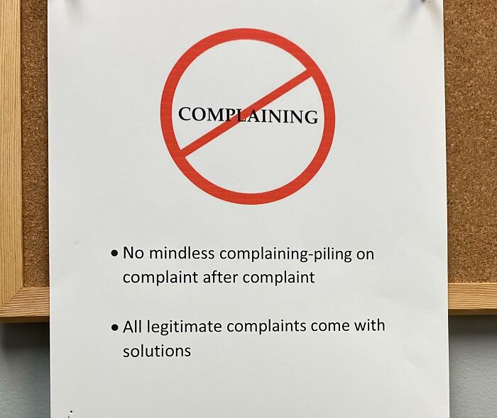 Rules In The Break Room At Work. What A Way To Boost Morale