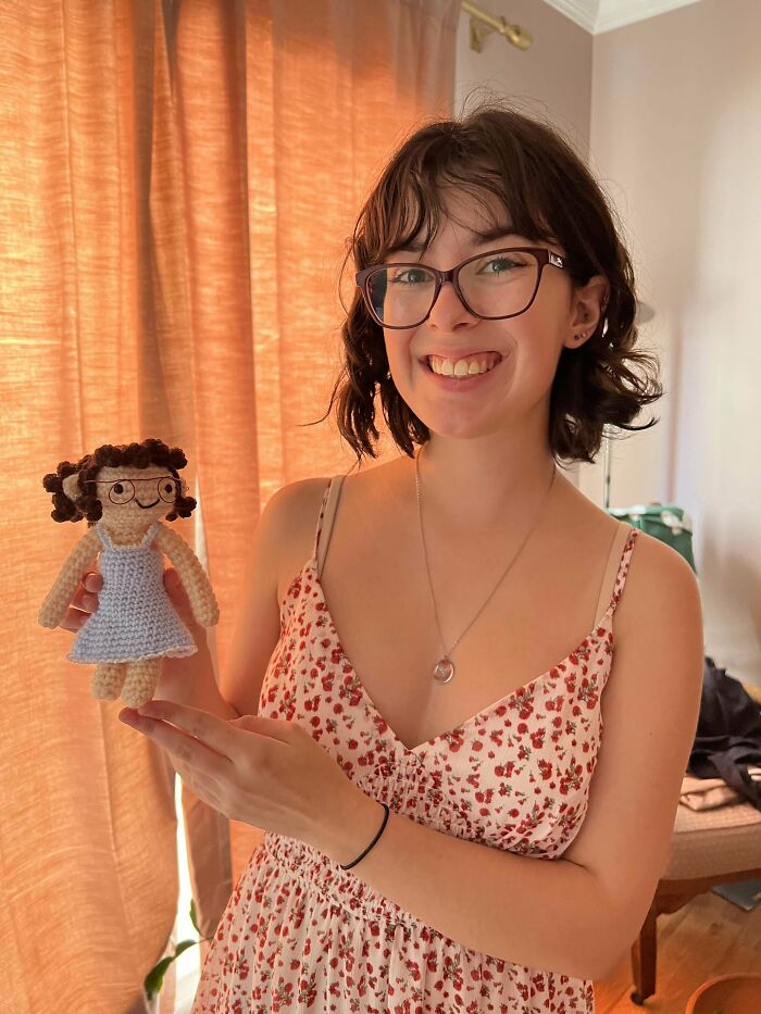 My Dad’s Only Request For His Birthday Was That I Make Him A Doll Of Myself