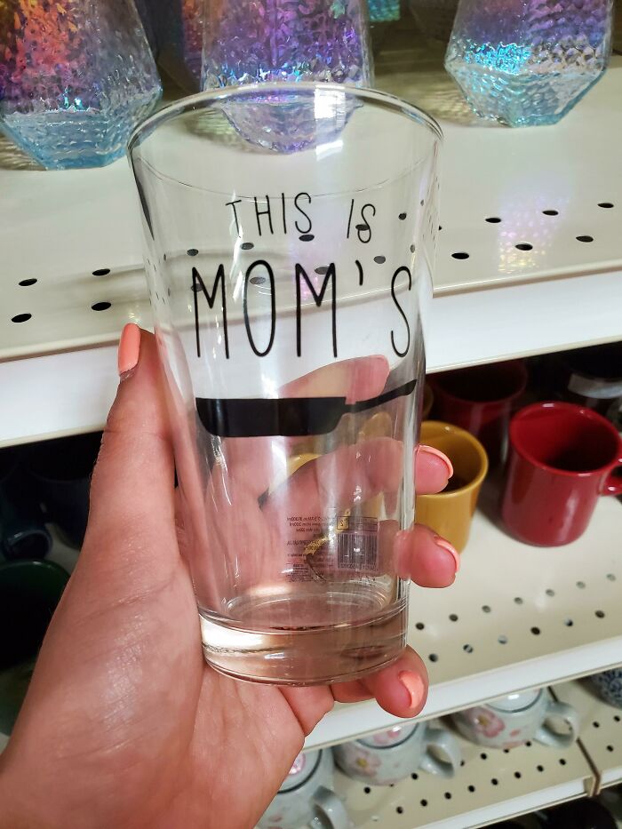 I'm So Confused By This Drinking Glass