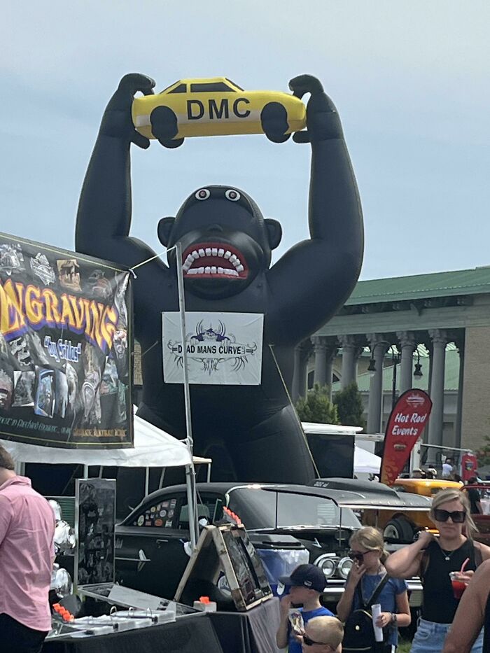 I Don’t Think That’s Where The Eyes Are Supposed To Be On The Gorilla