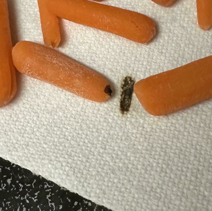 My Carrot Caught Fire In The Microwave