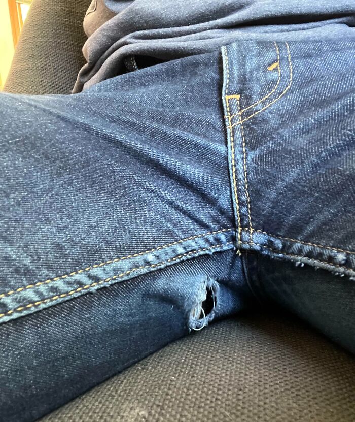 Every Single Pair Of Jeans I Own Gets This Hole In The Crotch After Not Even 9 Months Of Use