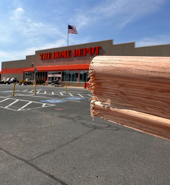 The Way Home Depot Cuts Wood