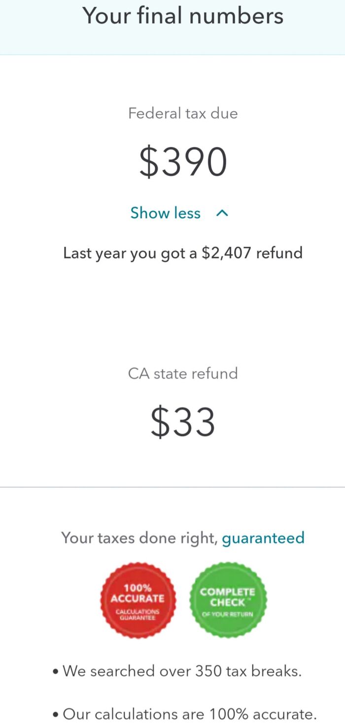Taxes Are So Infuriating. I Work Two Jobs And Had A Refund Of $2k Last Year. Still Have The Same Jobs And Nothing's Changed, But Now This Year The Refund Is $33