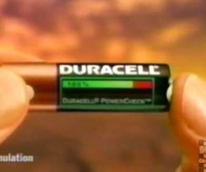 Remember The Duracell Power Check Batteries? The War Wounds We Had From Pressing Either Ends Until Our Fingers Were Red Just To Check How Much Power Was Left
