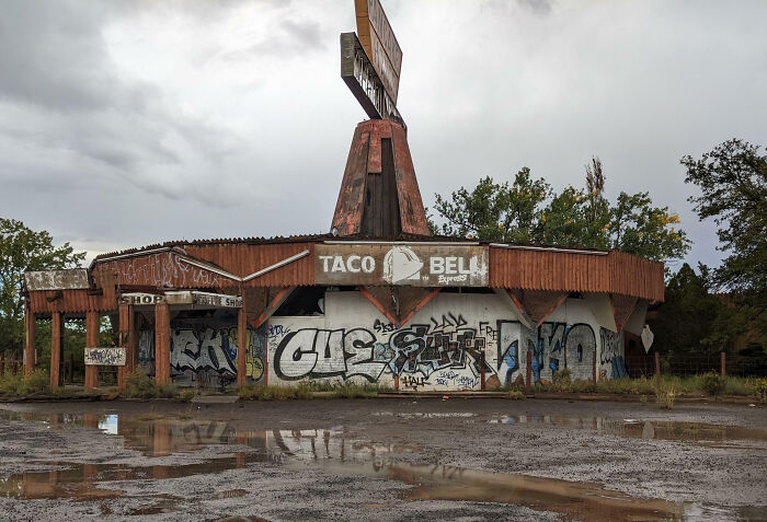Old Taco Bell Express In The Desert