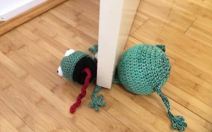 Crochet Doorstop - How To Add Weight?