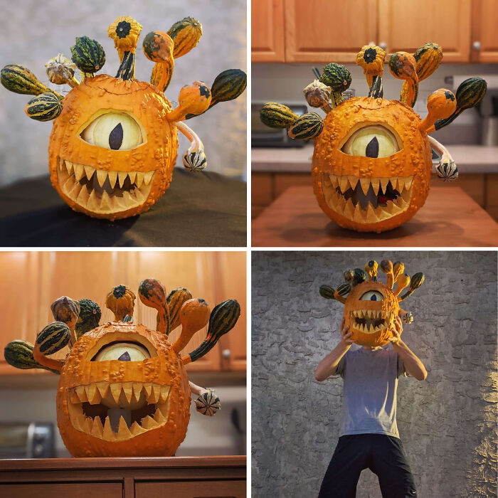 I Carved A Pumpkin Beholder