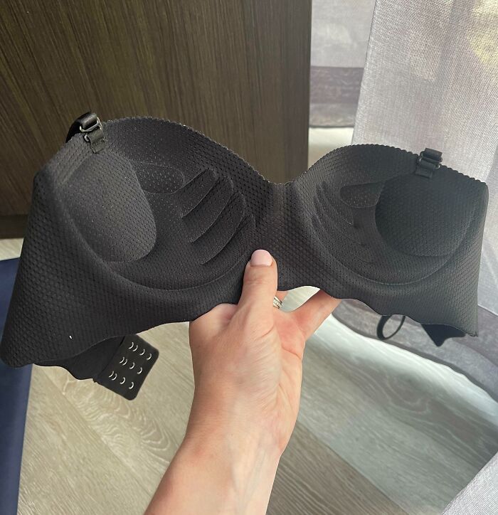 My New Bra Has Hands Built Inside The Cups