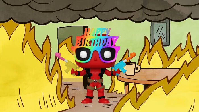 Birthday Deadpool (For February)