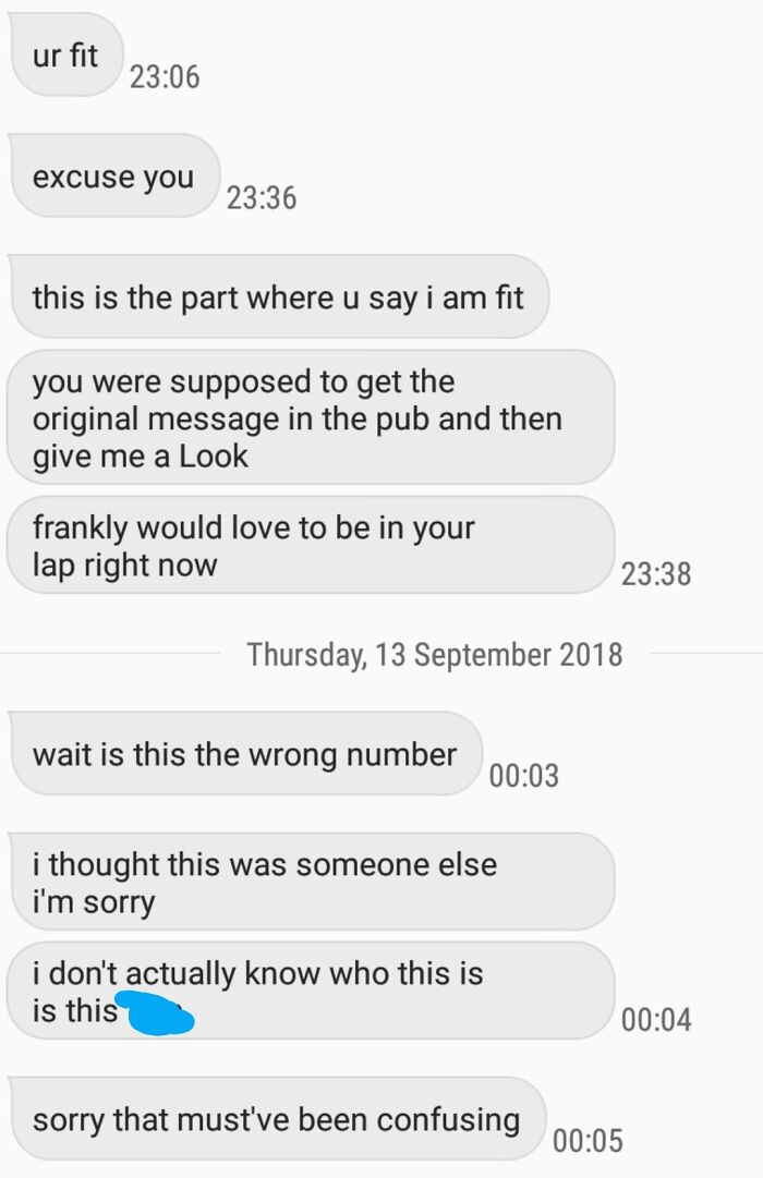 Woke Up To A Text From My Very Recent Ex
