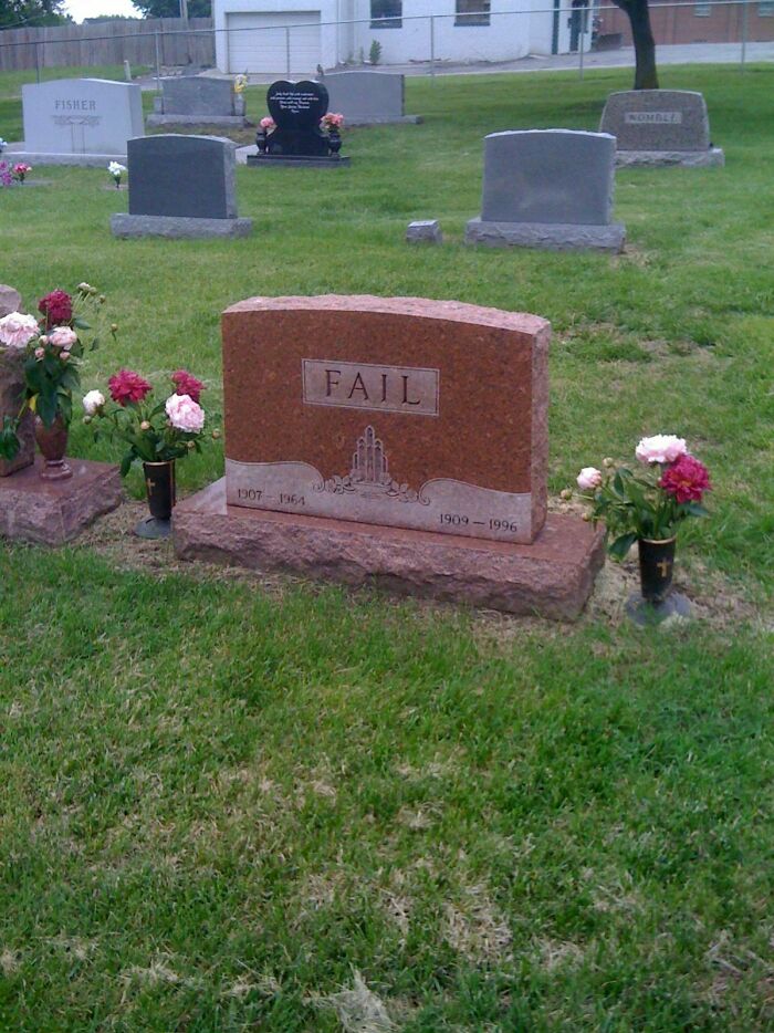 I Chuckle Every Time I Go To The Cemetery