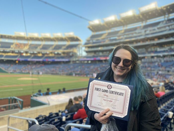 Thanks To My New Boss Generosity, I Attended My First-Ever Baseball Game Last Night