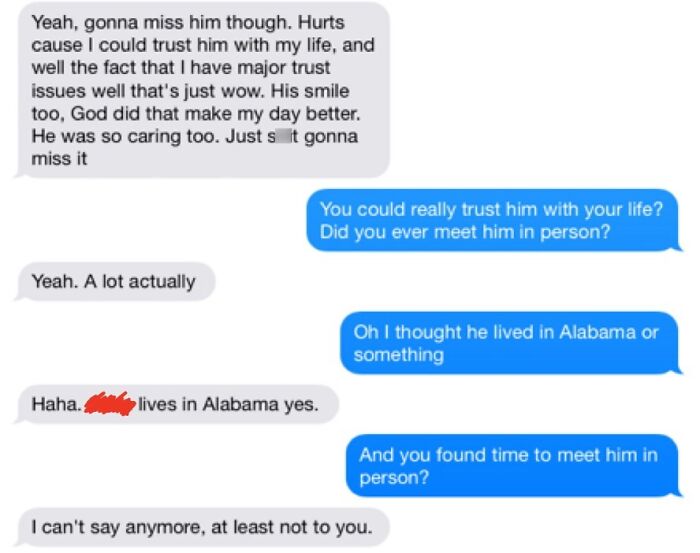 My Ex Talking To Me About Her Recent Breakup. They Were Together For 1.5 Weeks