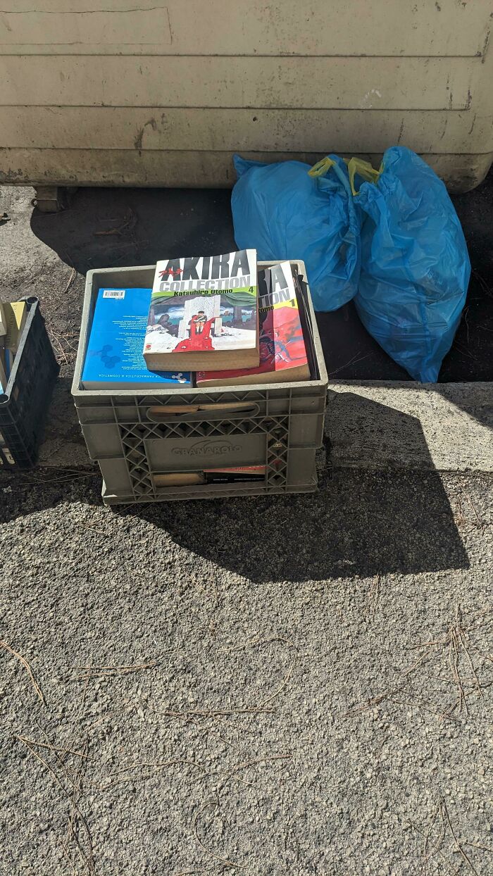 Entire Akira Collection Left Out For Rubbish Collection