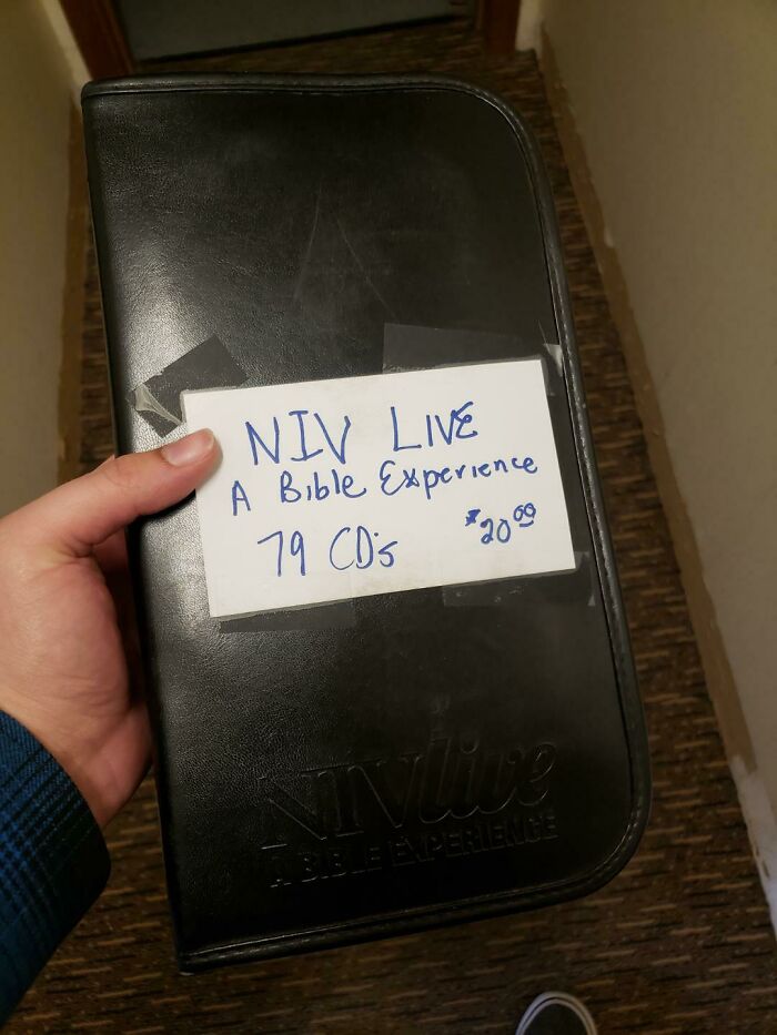 The Entire Bible On 79 Cds For $20