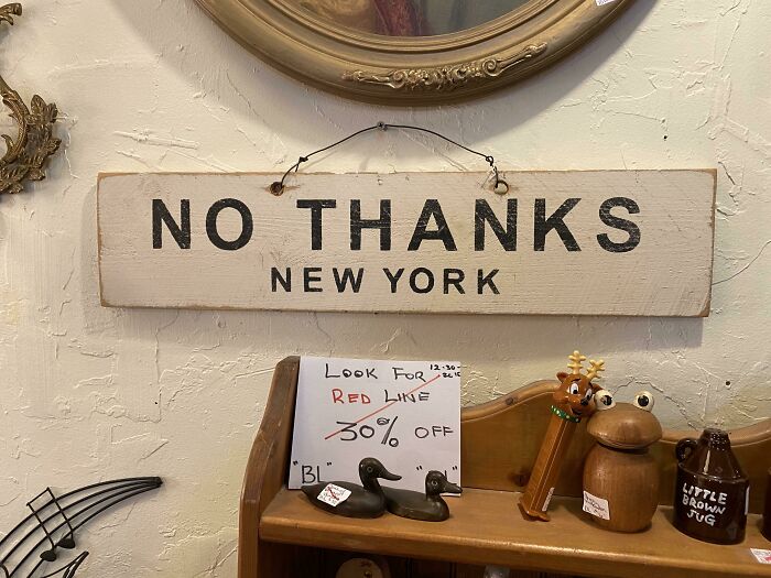 I Present To You: The Funniest Sign I’ve Ever Seen At An Antique Shop