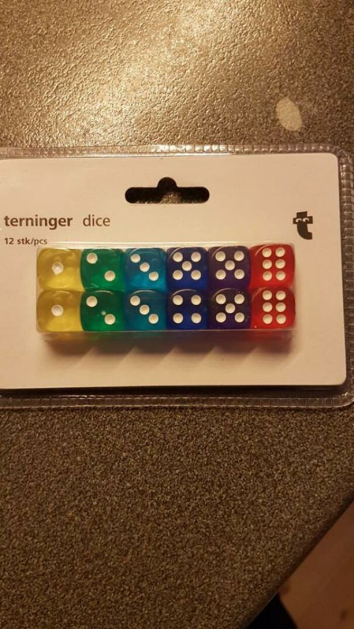The Way These Dice Are Packed Really Annoys Me