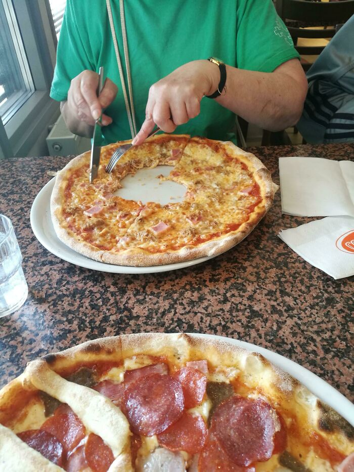 The Way My Grandmother Eats Pizza