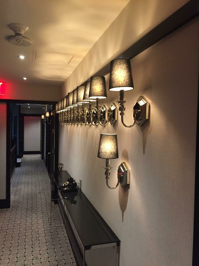 The Lamps At The Evelyn Hotel Are Infuriating