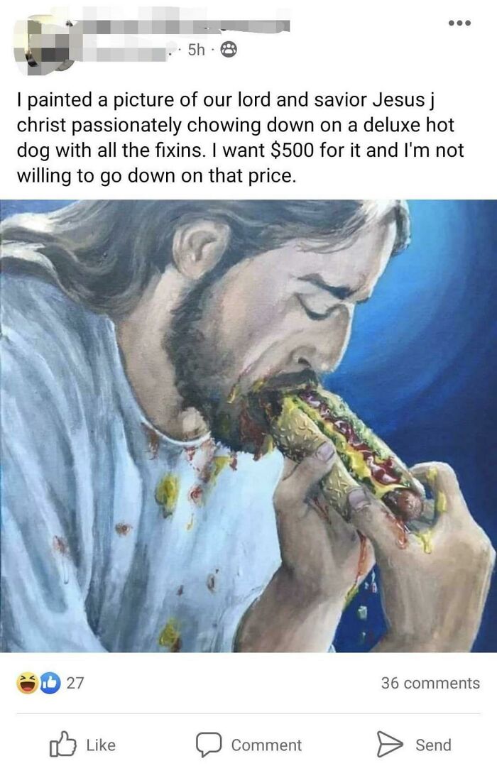 Hotdog Jesus
