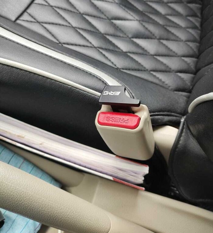 My Driver Has These "Wireless Seatbelts" To Prevent Seatbelt Alarms
