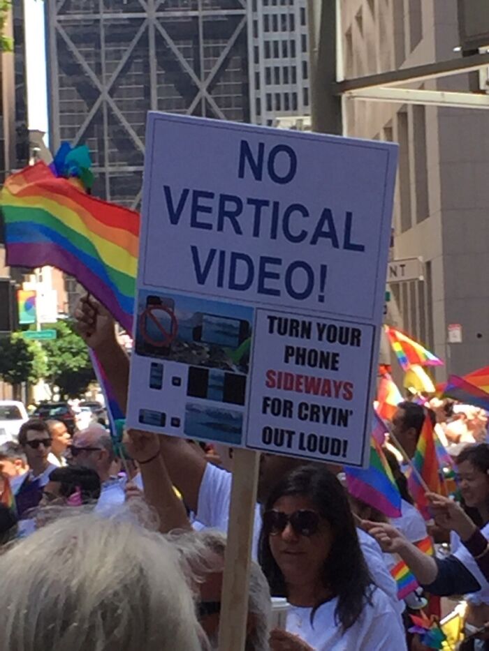 Important Message Seen At The San Francisco Pride Parade Today