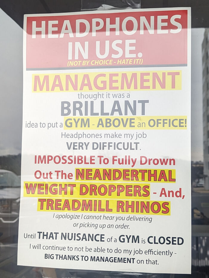 This Sign On The Door Of A Local Business