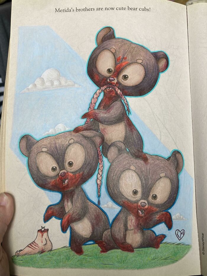 “Merida’s Brothers Are Now Cute Bear Cubs!”